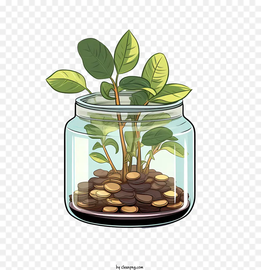 Dia Mundial Da Economia，Planta De Dinheiro PNG