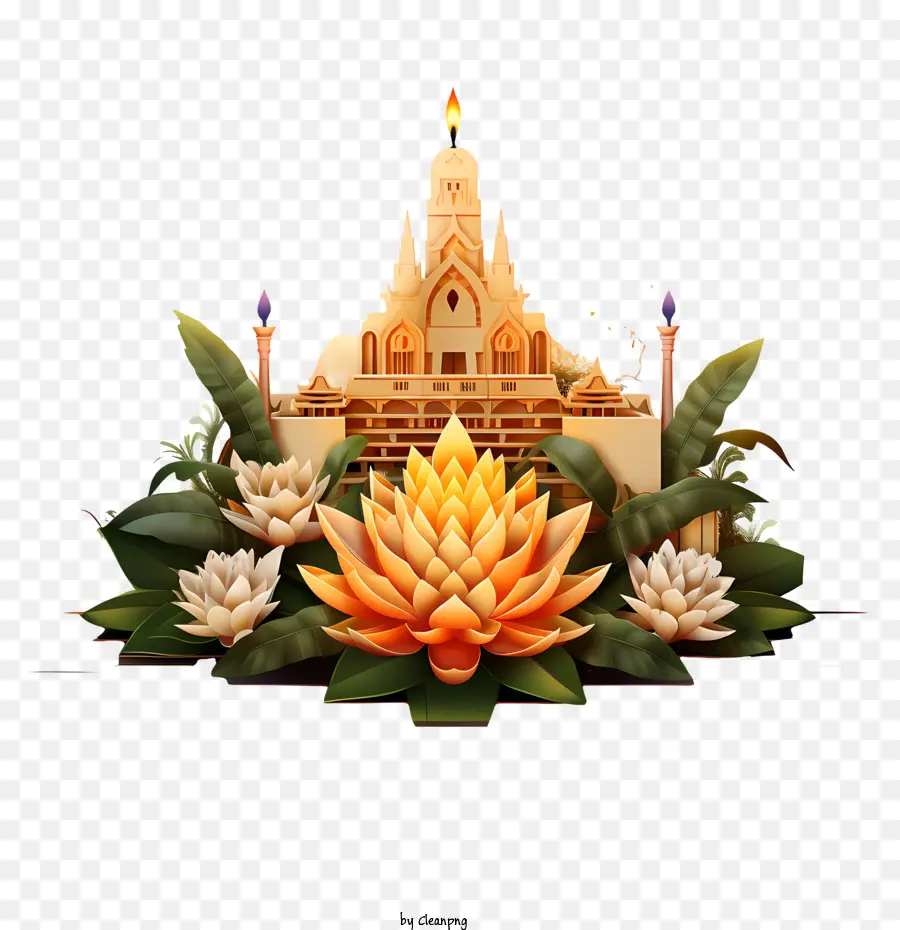 Loi Krathong，Templo PNG