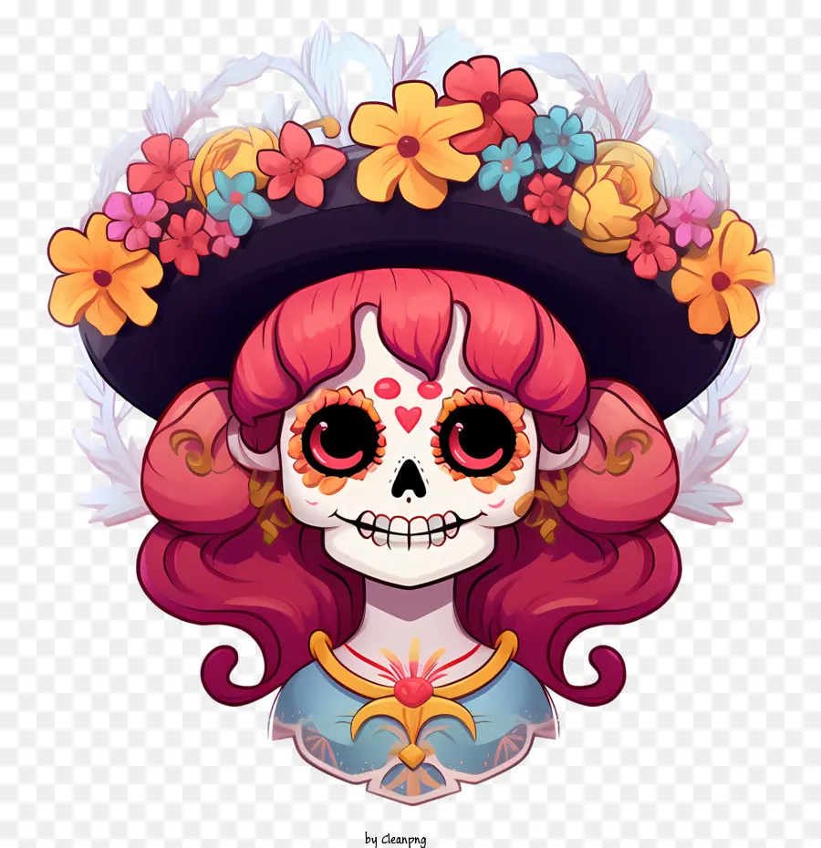 Catrina Mexicana，Candy PNG