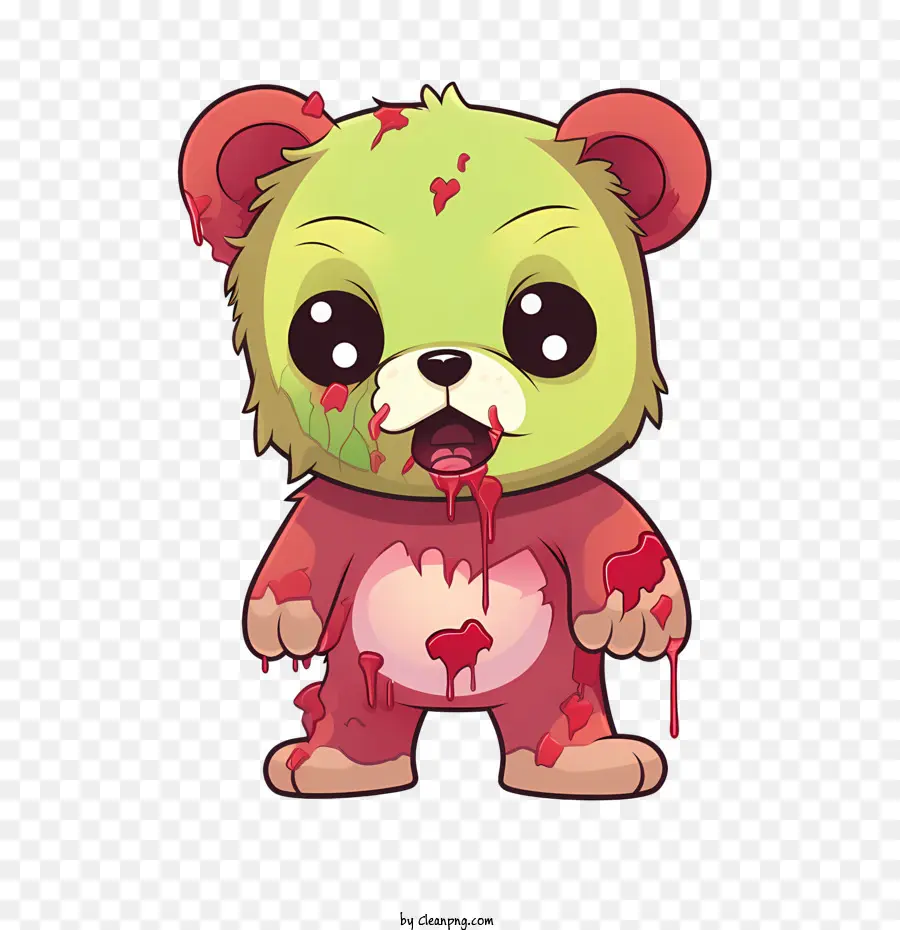 Urso Zumbi，Bonitinho PNG