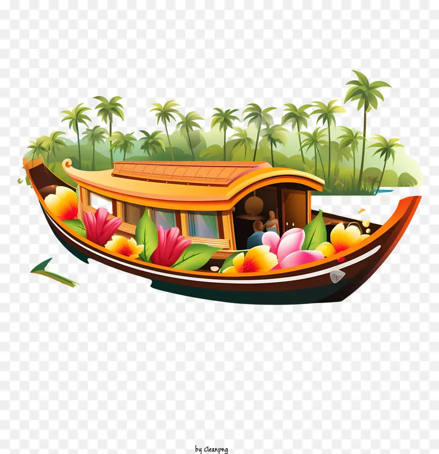 Onam Boat，Barco PNG