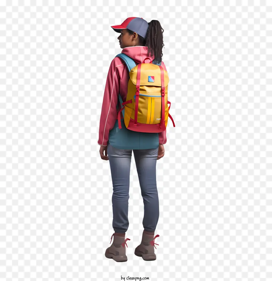 Mochila，Caminhante PNG