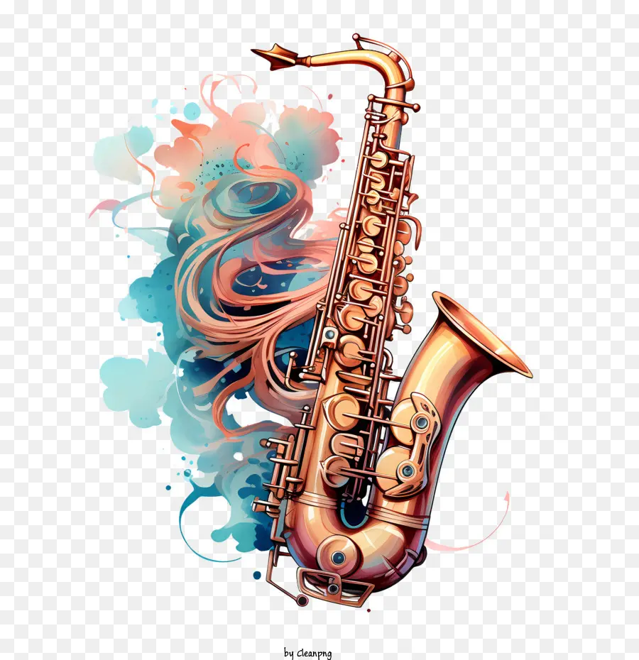 Saxofone Dia，Jazz PNG