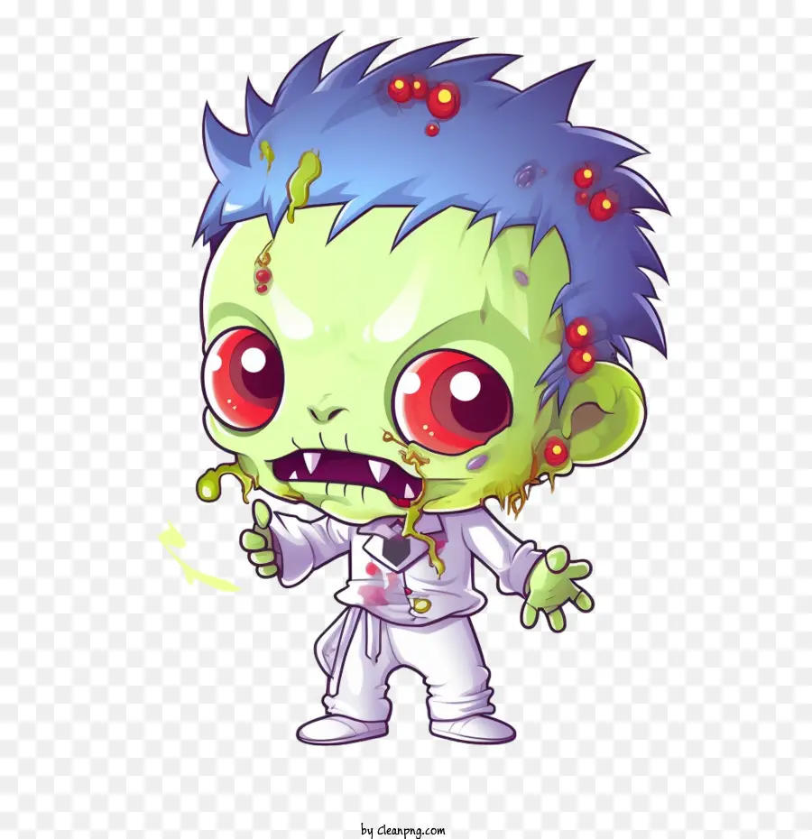 Zumbi，Zumbi Verde PNG