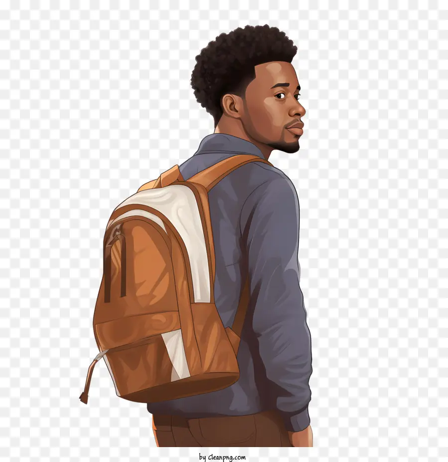 Mochila，Estudante PNG