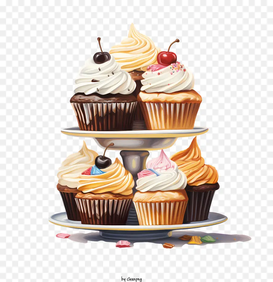 Dia Nacional Do Cupcake，Bolos PNG