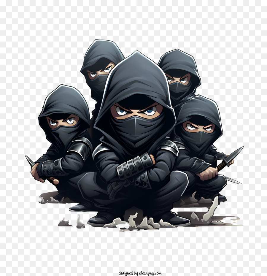 Ninja, Guerreiro, Desenho png transparente grátis