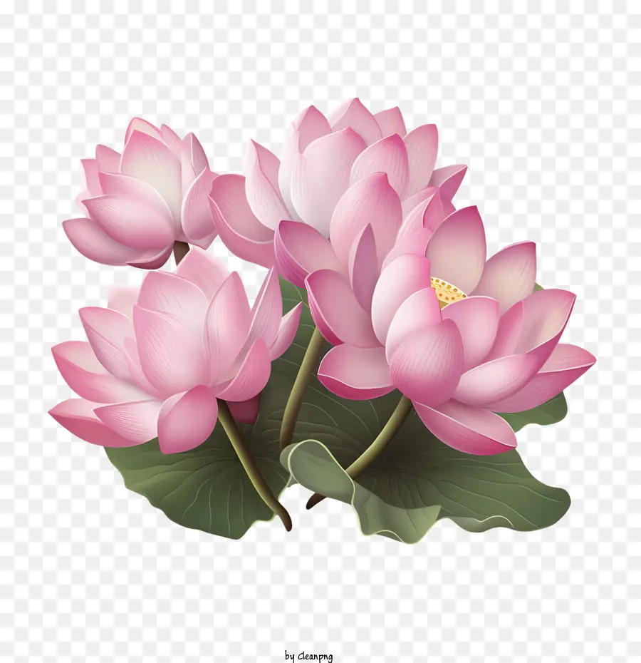 Flor De Lótus，Flor De Lótus Rosa PNG