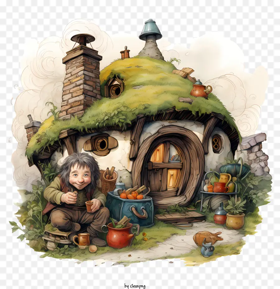 Hobbit Dia，Hobbit House PNG