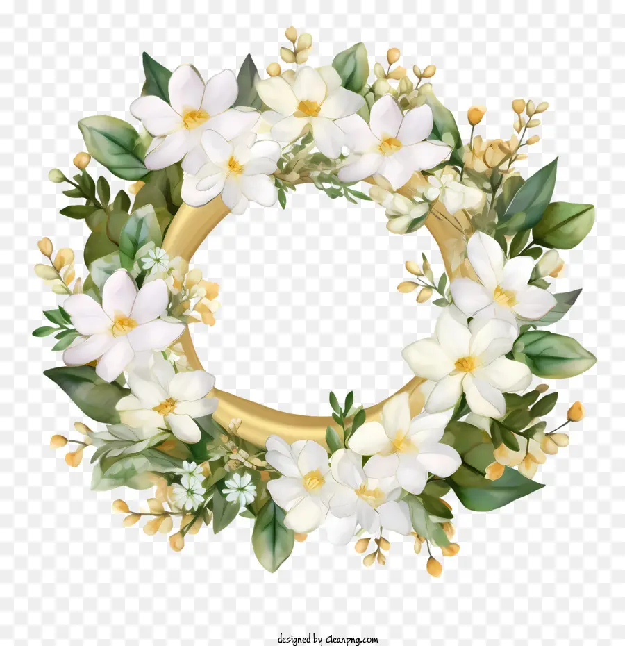 Coroa De Jasmim，Coroa De Flores PNG