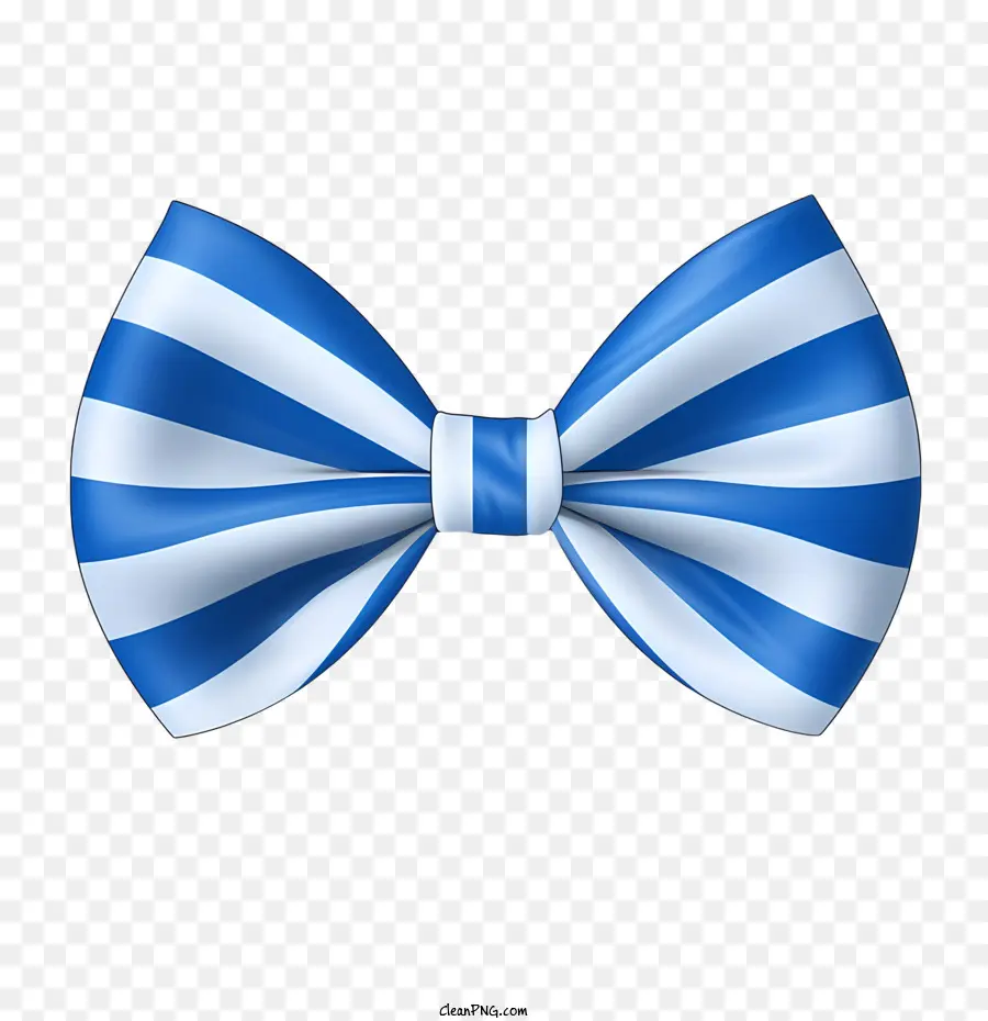 Gravata Borboleta Azul，Listrado PNG