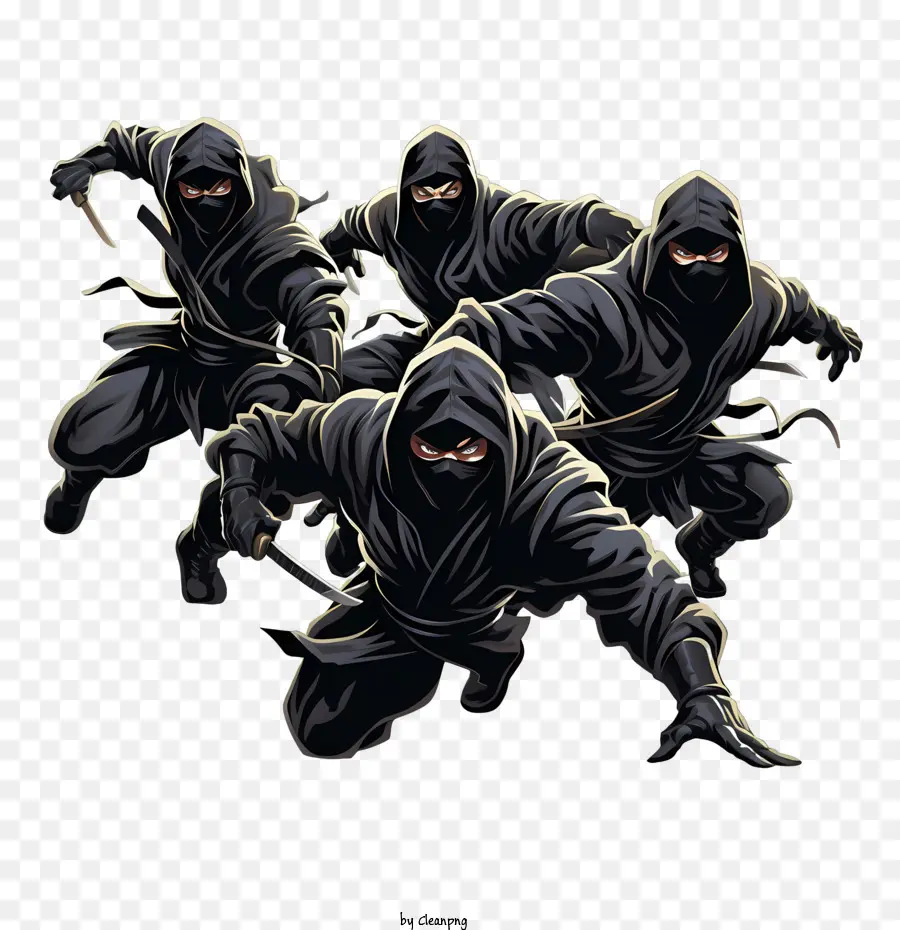 Dia Internacional Do Ninja，Ninjas PNG