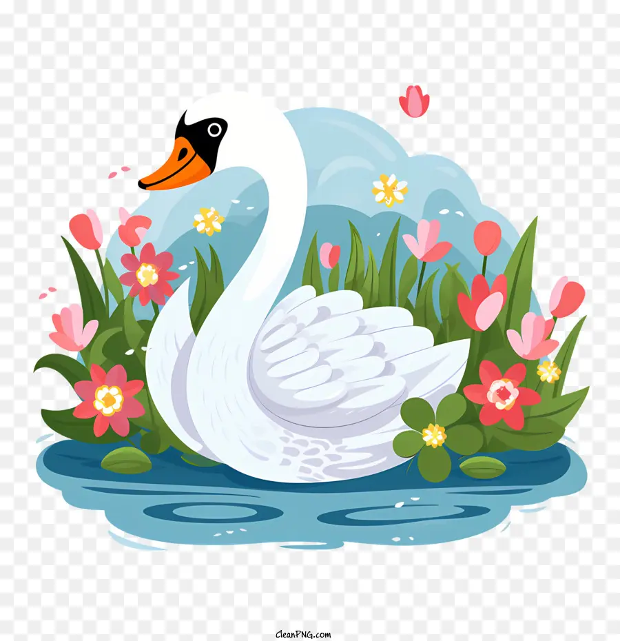 Cisne，Pássaro PNG