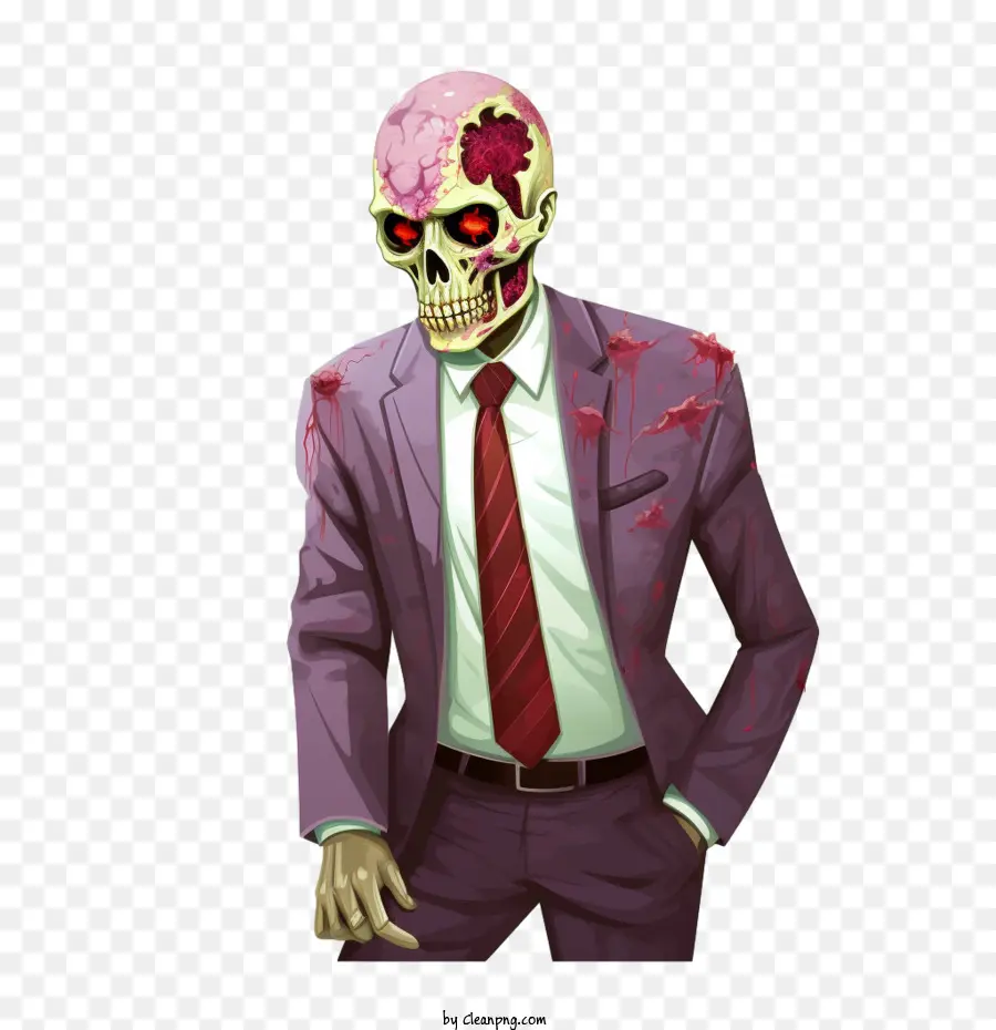 Zombie，Businessman PNG