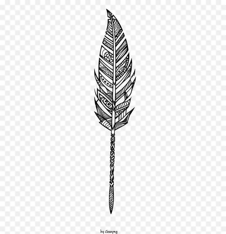 Arrow Tribal Indiano，Pena PNG