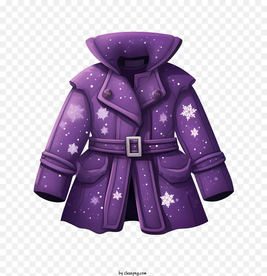 Casaco De Inverno，Casaco Roxo PNG