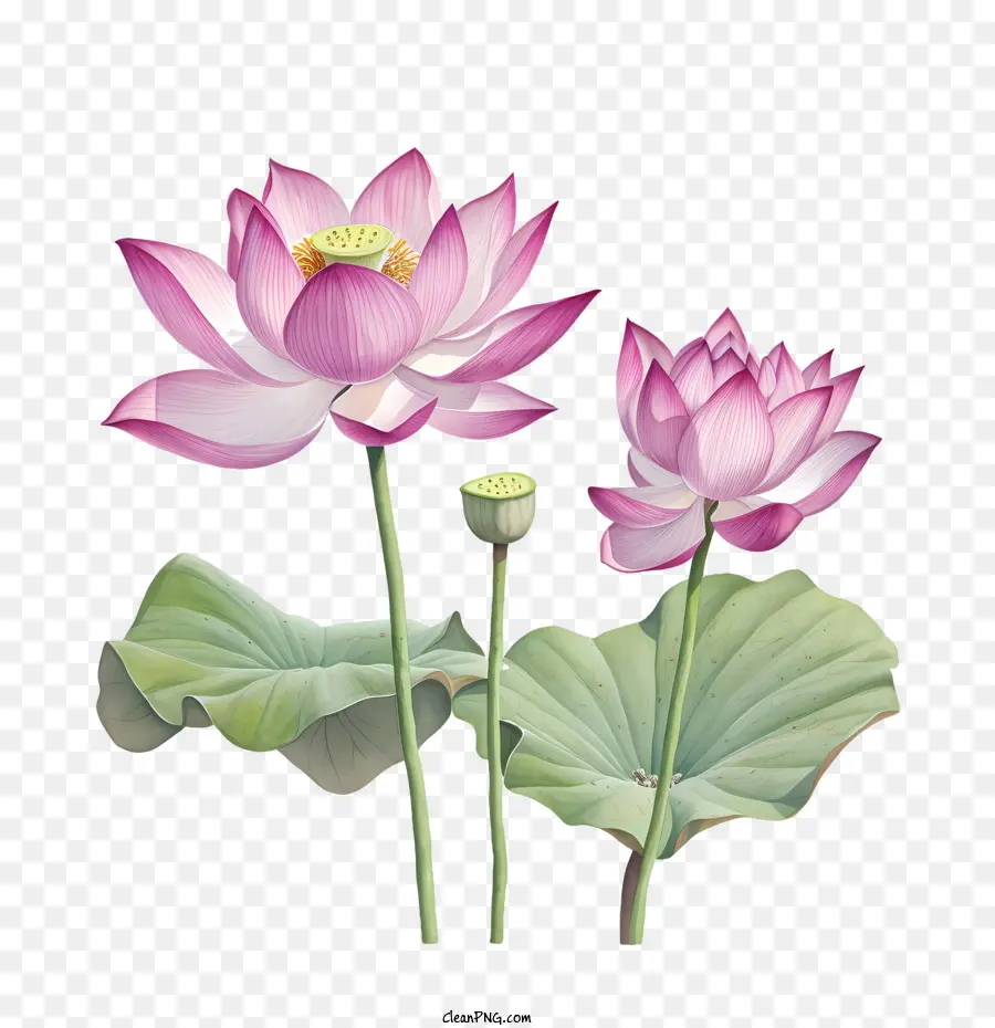 Flor De Lótus，Lotus PNG