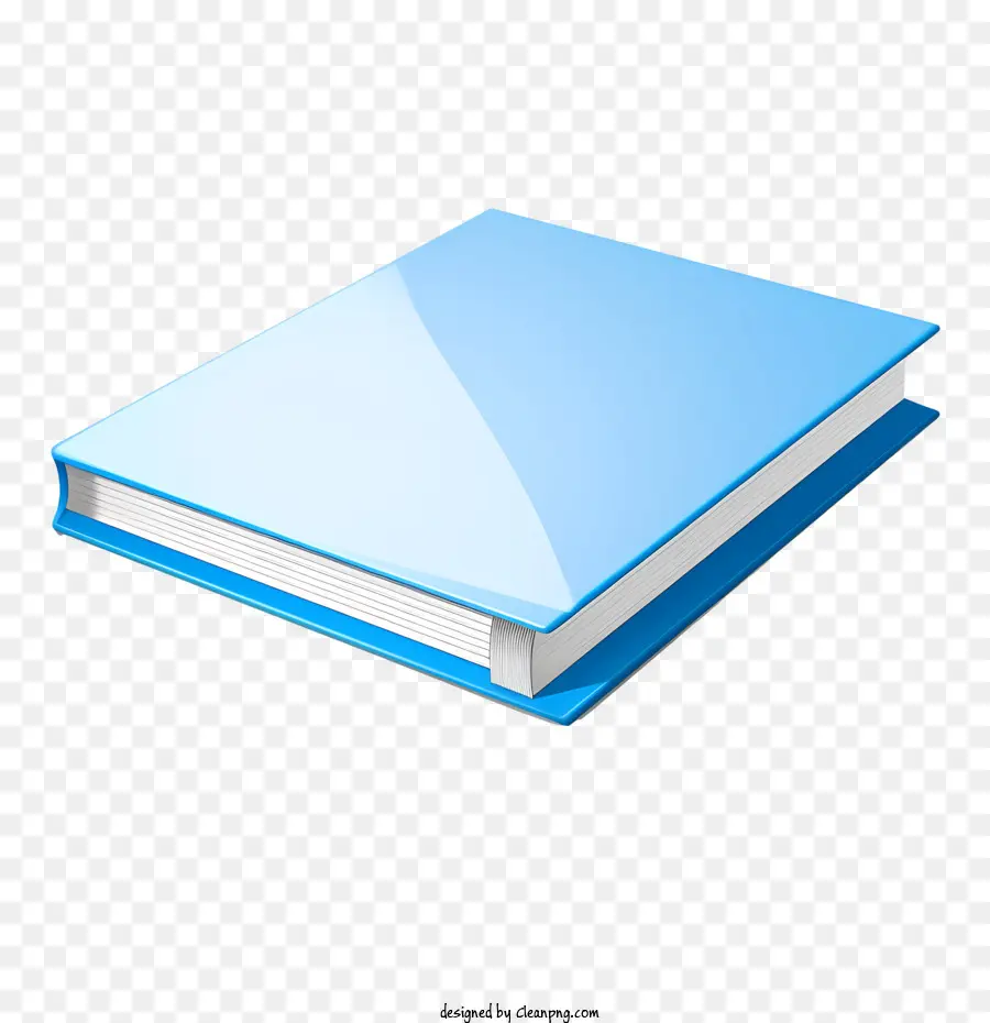 A Capa Do Livro Da Maquete，Livro Azul PNG
