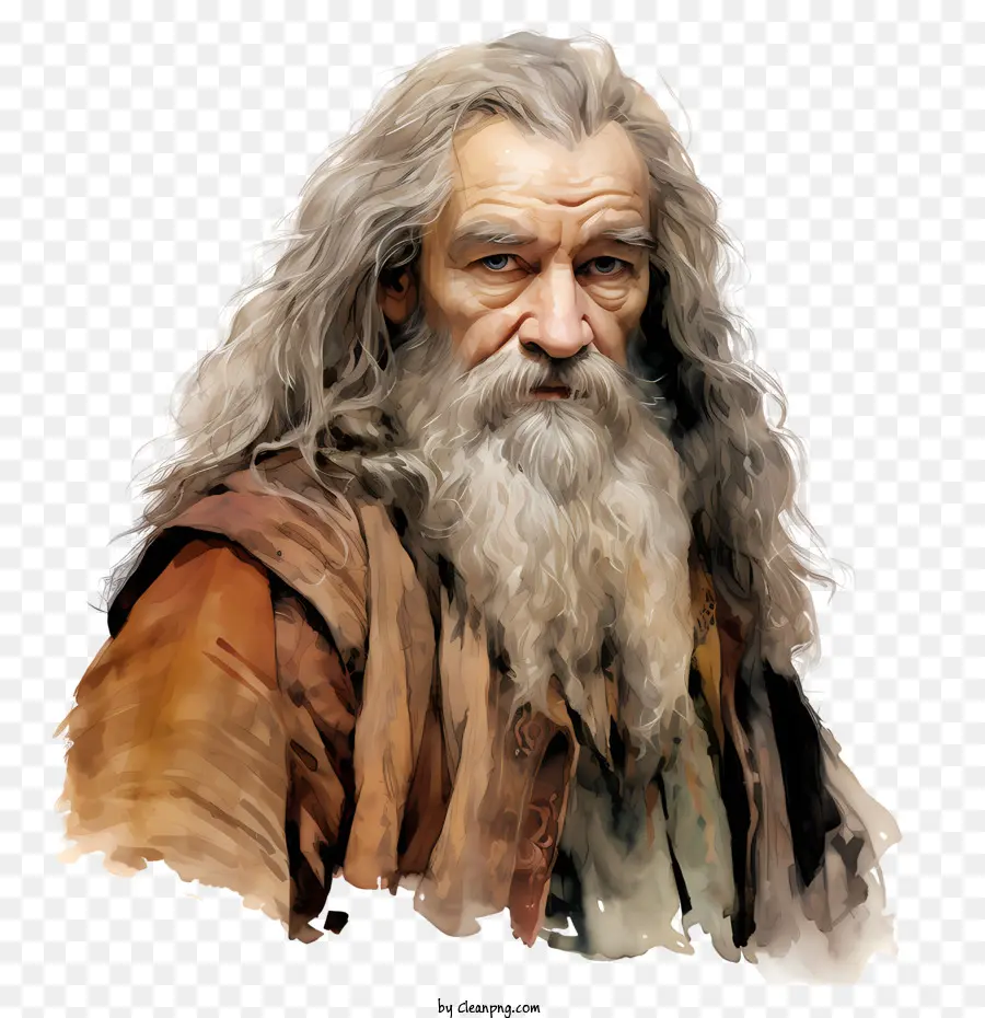 Hobbit Dia，Pintura Em Aquarela PNG