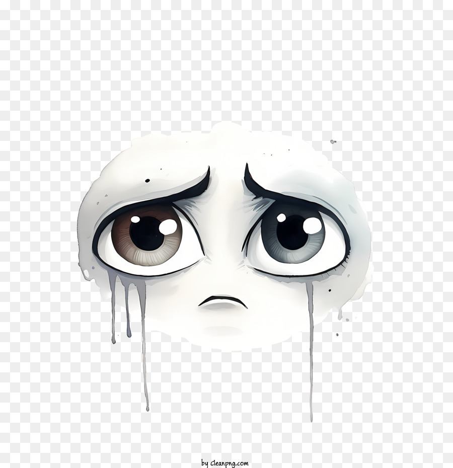 rosto emoji triste 1202841 PNG