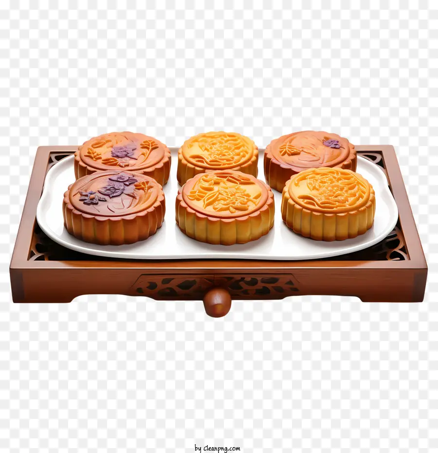 Mooncake，Produtos De Panificação PNG