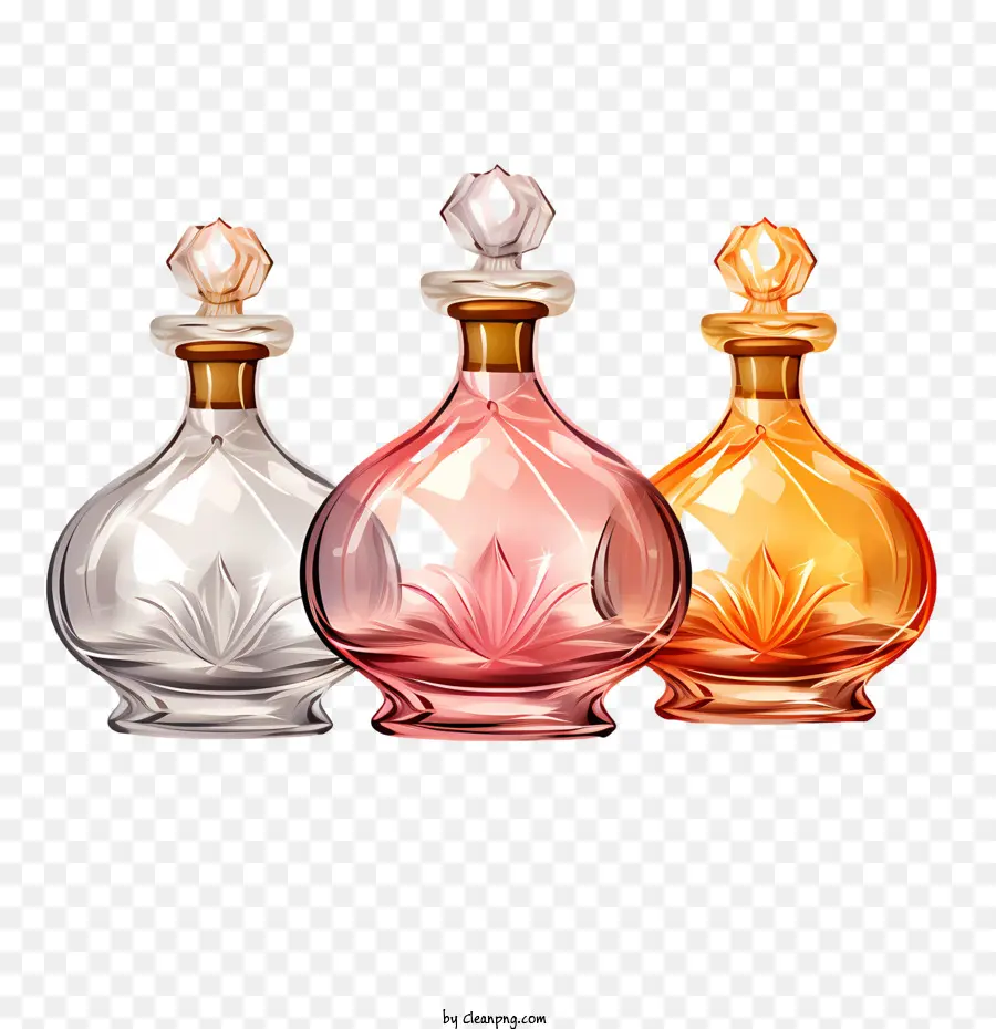 Frasco De Perfume，Cristal PNG