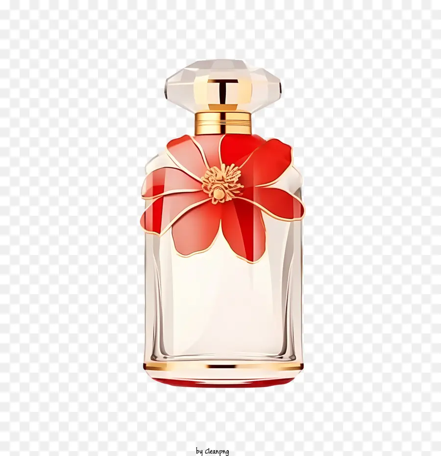 Frasco De Perfume，Vermelho PNG