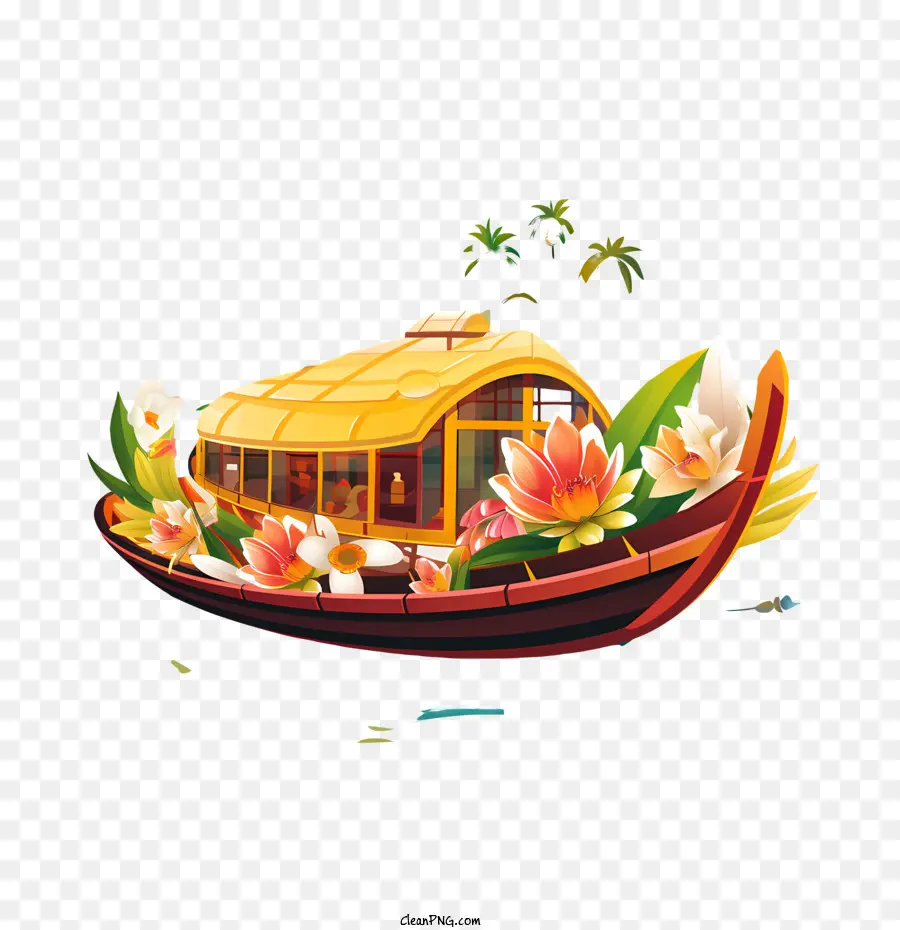 Onam Boat，Barco PNG