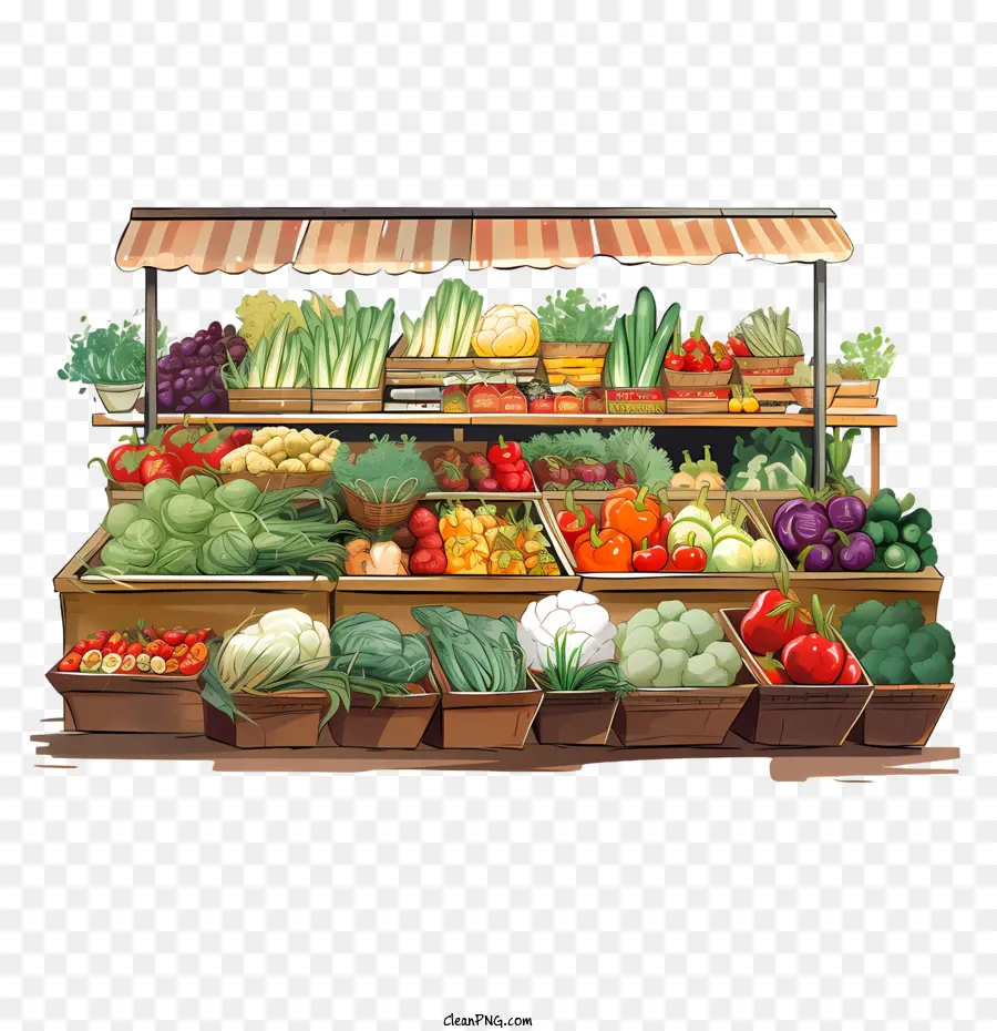 Mercado De Alimentos Vegetarianos，Legumes PNG