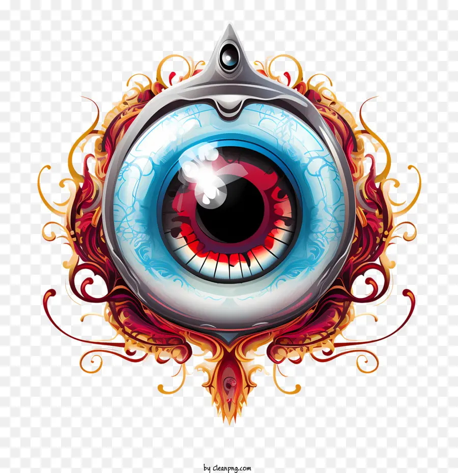 Globo Ocular De Halloween，Olho PNG