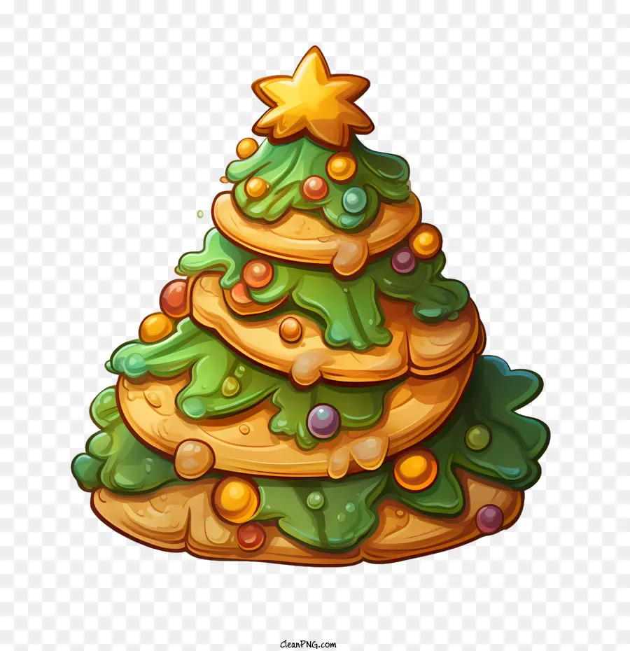Biscoitos De Natal，árvore PNG
