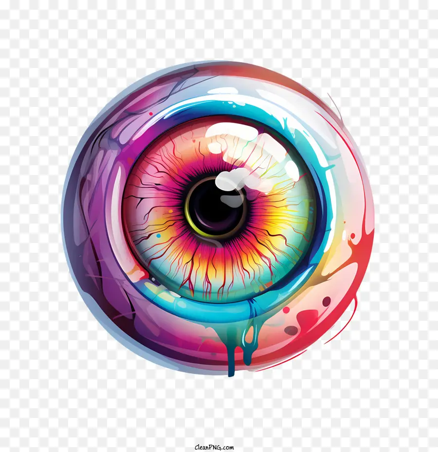 Globo Ocular De Halloween，Olho PNG