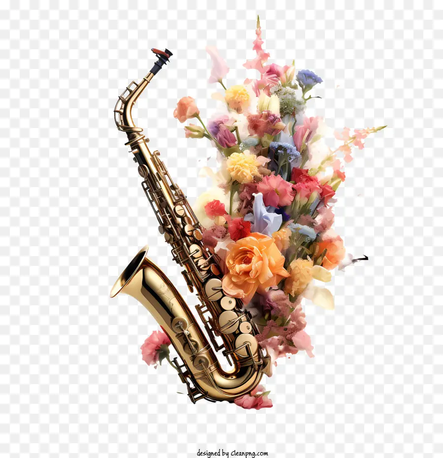 Saxofone Dia，Saxofone PNG