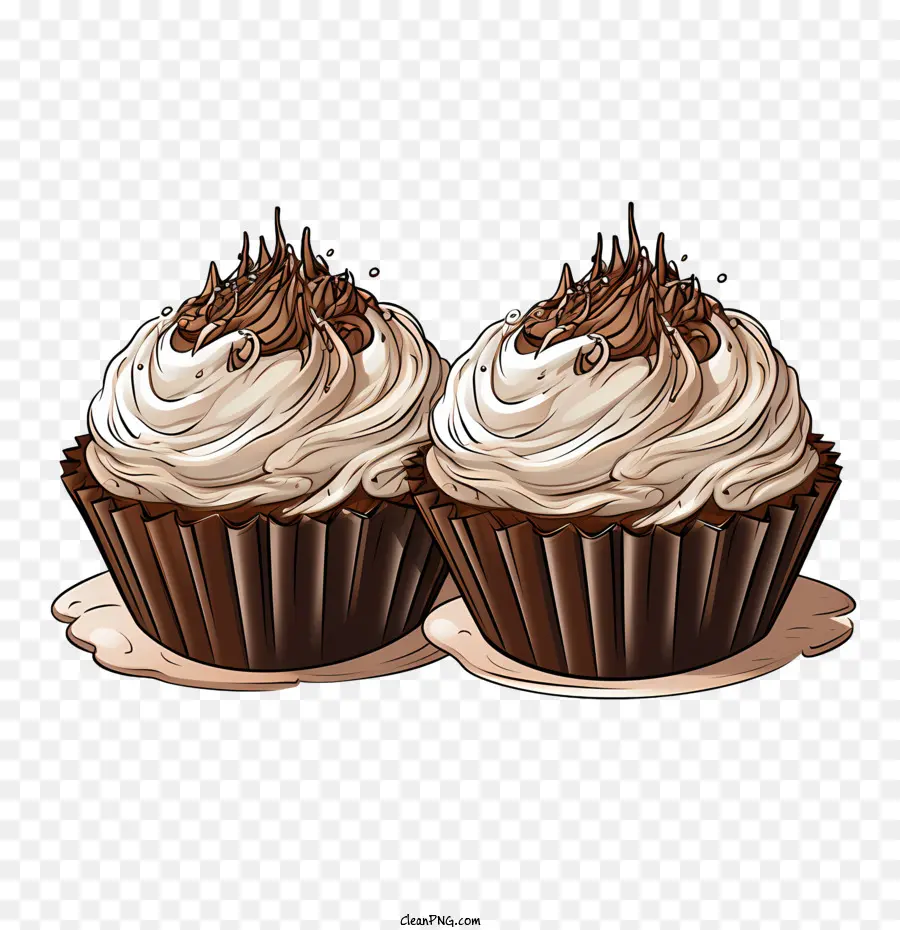 Dia Do Cupcake De Chocolate，Chocolate PNG