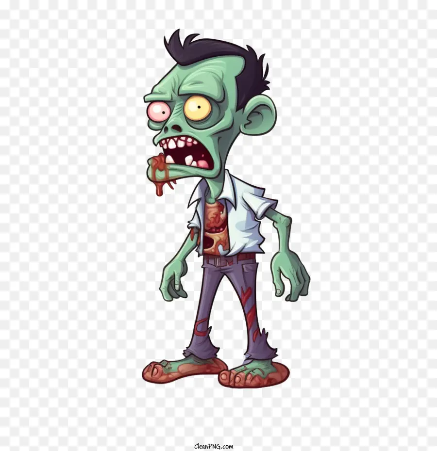 Zombie，Cartoon PNG