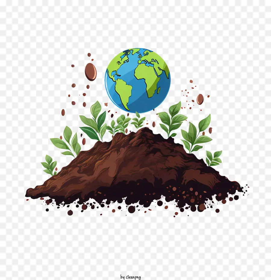 Mundo Do Solo Dia，Soil PNG