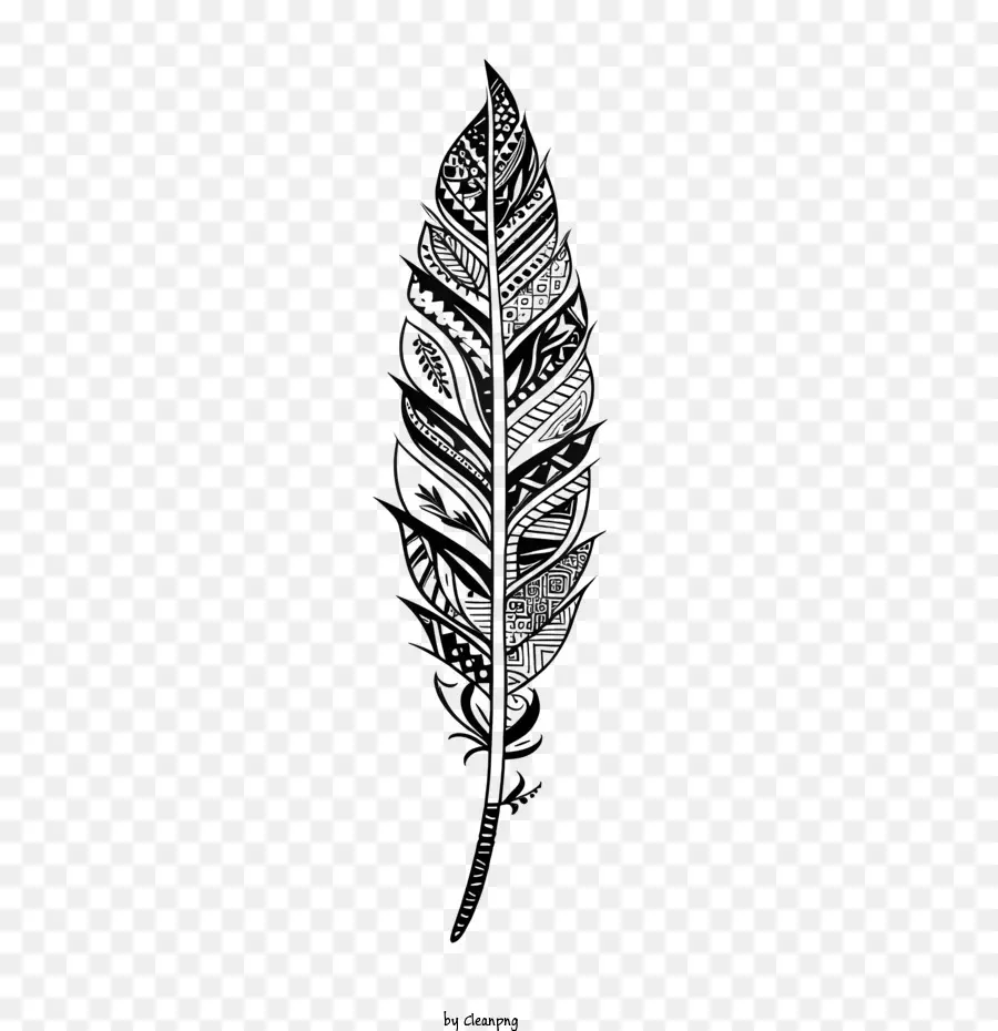 Arrow Tribal Indiano，Pena PNG