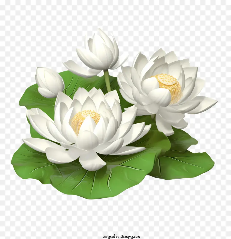 Flor De Lótus，Flores Brancas De Lótus PNG