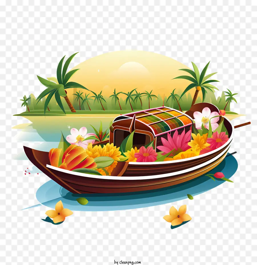 Onam Boat，Barco PNG