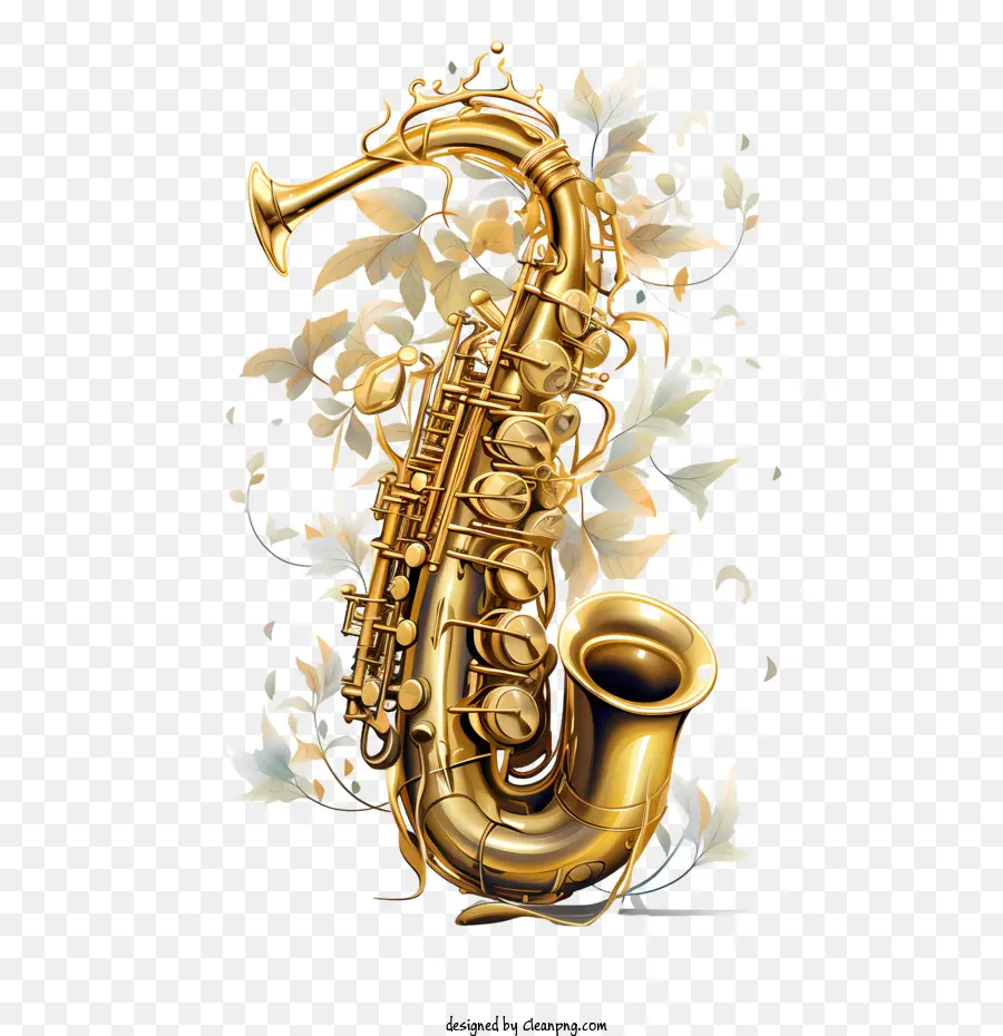 Saxofone Dia，Saxofone PNG