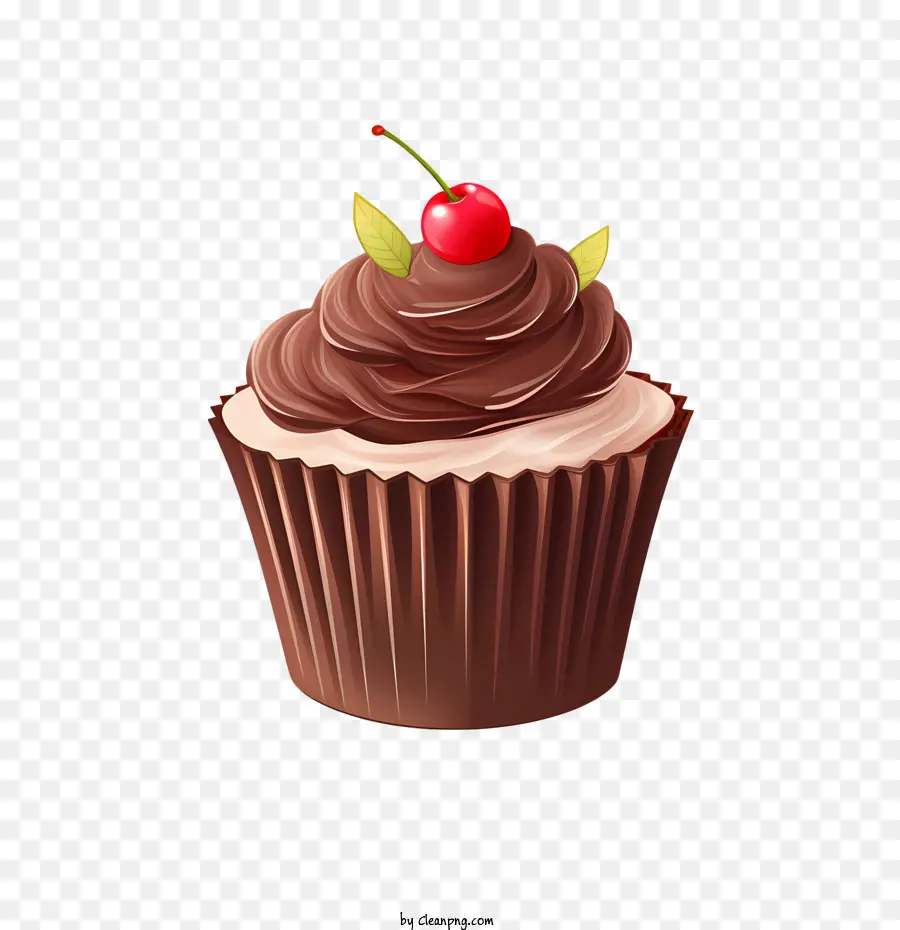 Dia Do Cupcake De Chocolate，Cupcake De Chocolate PNG