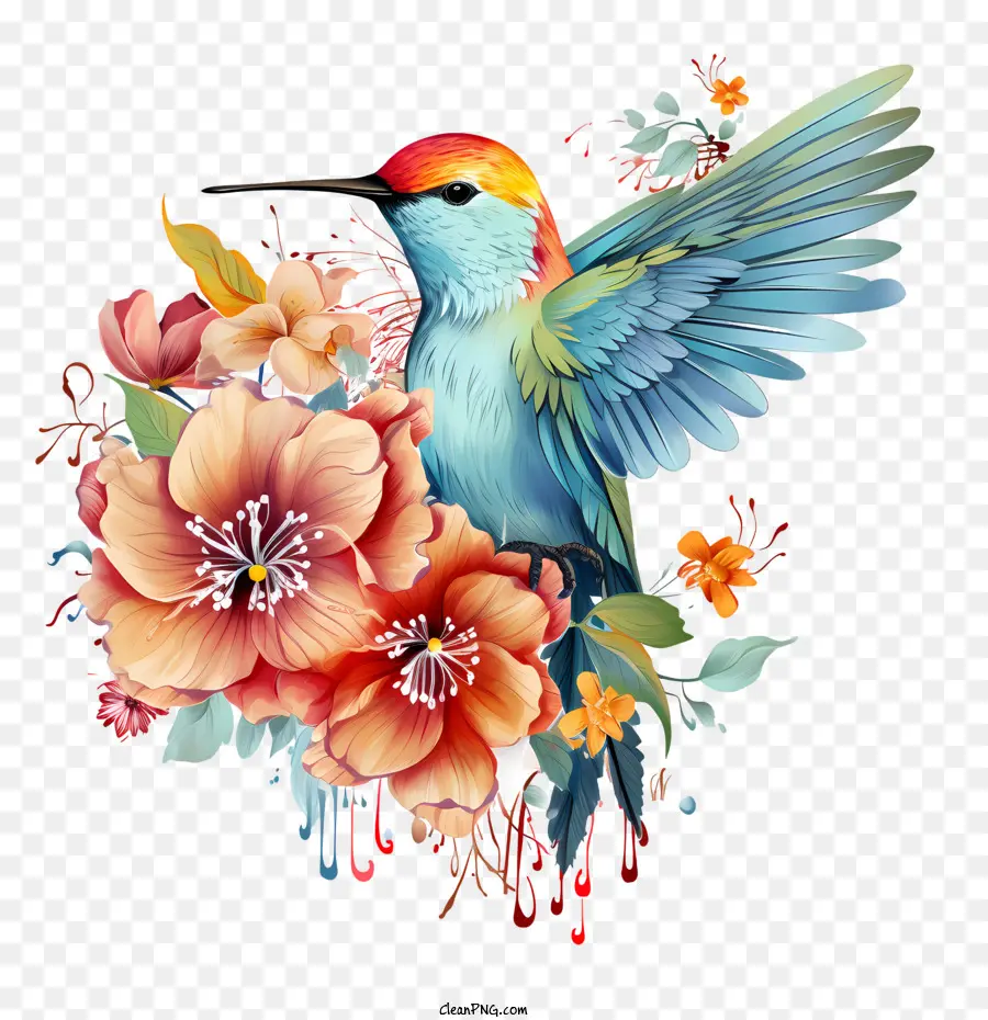 Dia Do Beija Flor，Aves PNG