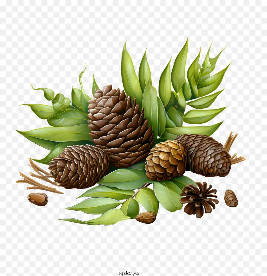 Pinecone，Pinecones PNG