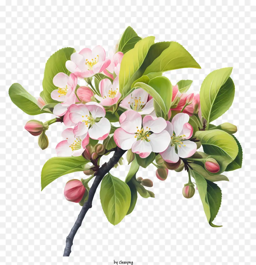 Apple Blossom，Apple Floresce PNG