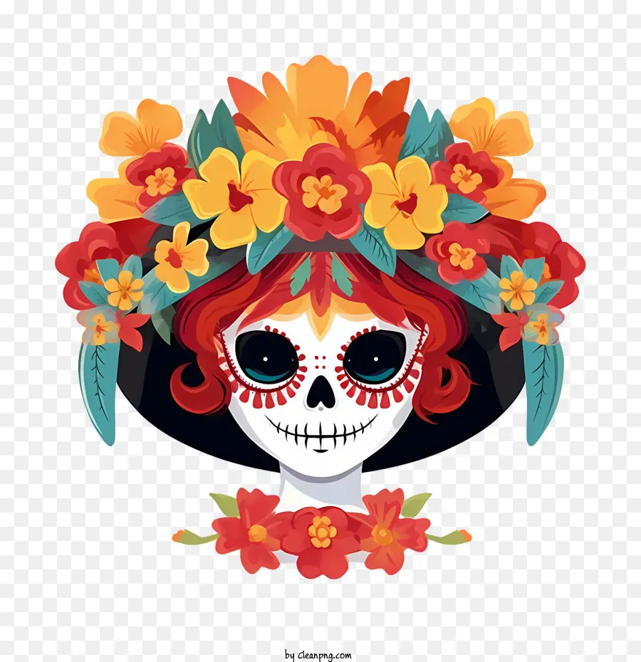 La Catrina，Dia De Mortes PNG