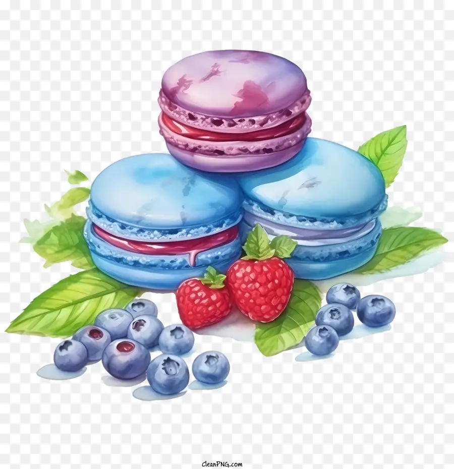 Macaroon Dia，Pastelaria PNG