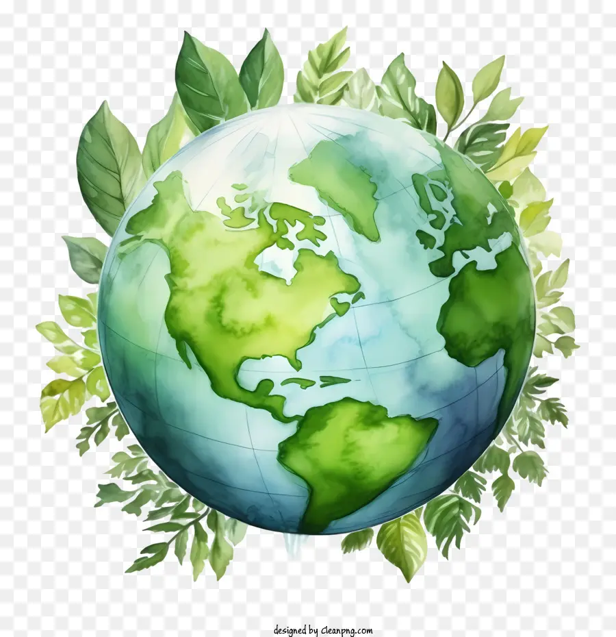 Planeta Verde Terra，Planeta PNG
