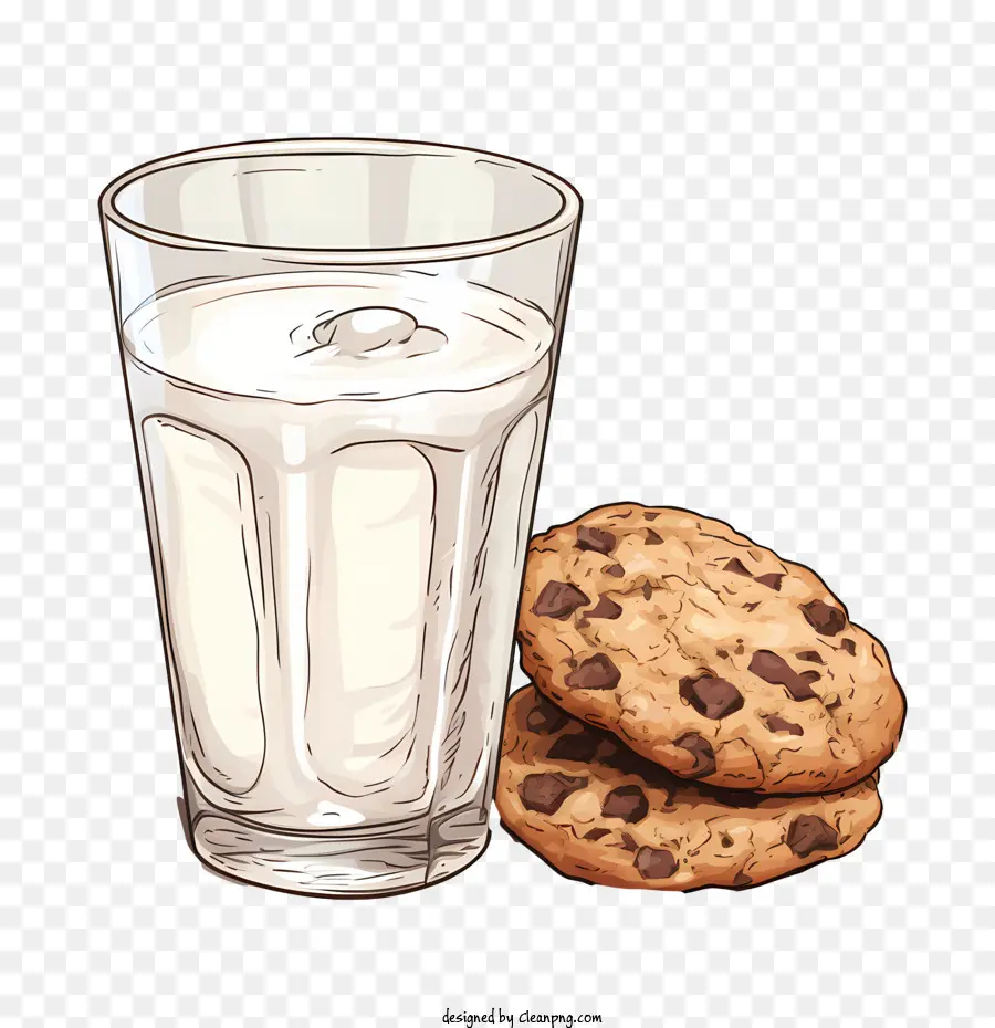 Biscoitos E Leite，Leite E Biscoitos PNG