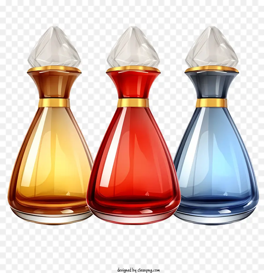 Frasco De Perfume，Colorido PNG