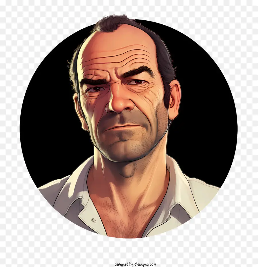 Caráter Automático Grand Theft，Homem Careca PNG